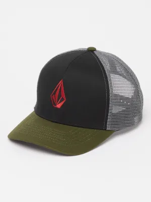 Full Stone Cheese Cap - CRIMSON - (KIDS)