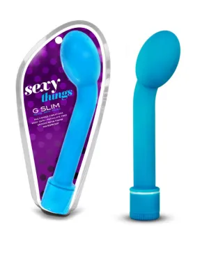 G Slim Petite Satin Touch - Blue