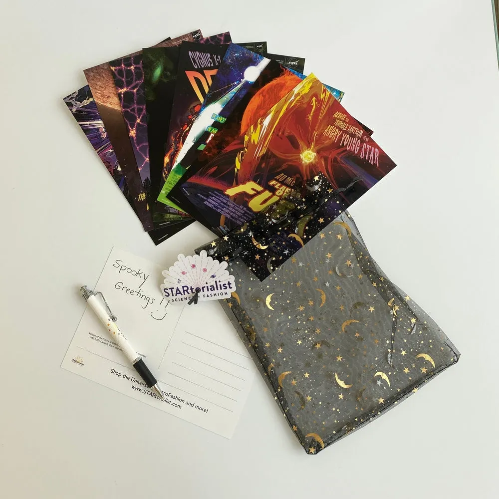 Galaxy of Horrors NASA Postcard Set