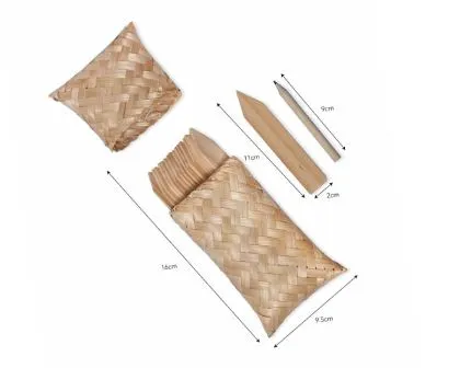 Garden Labels in Bamboo Bag