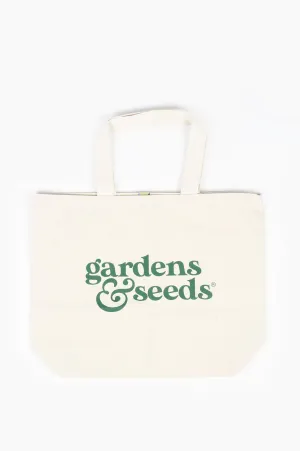 GARDENS & SEEDS GARDENER TOTE