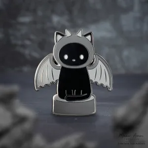 Gargoyle Cat Enamel Pin