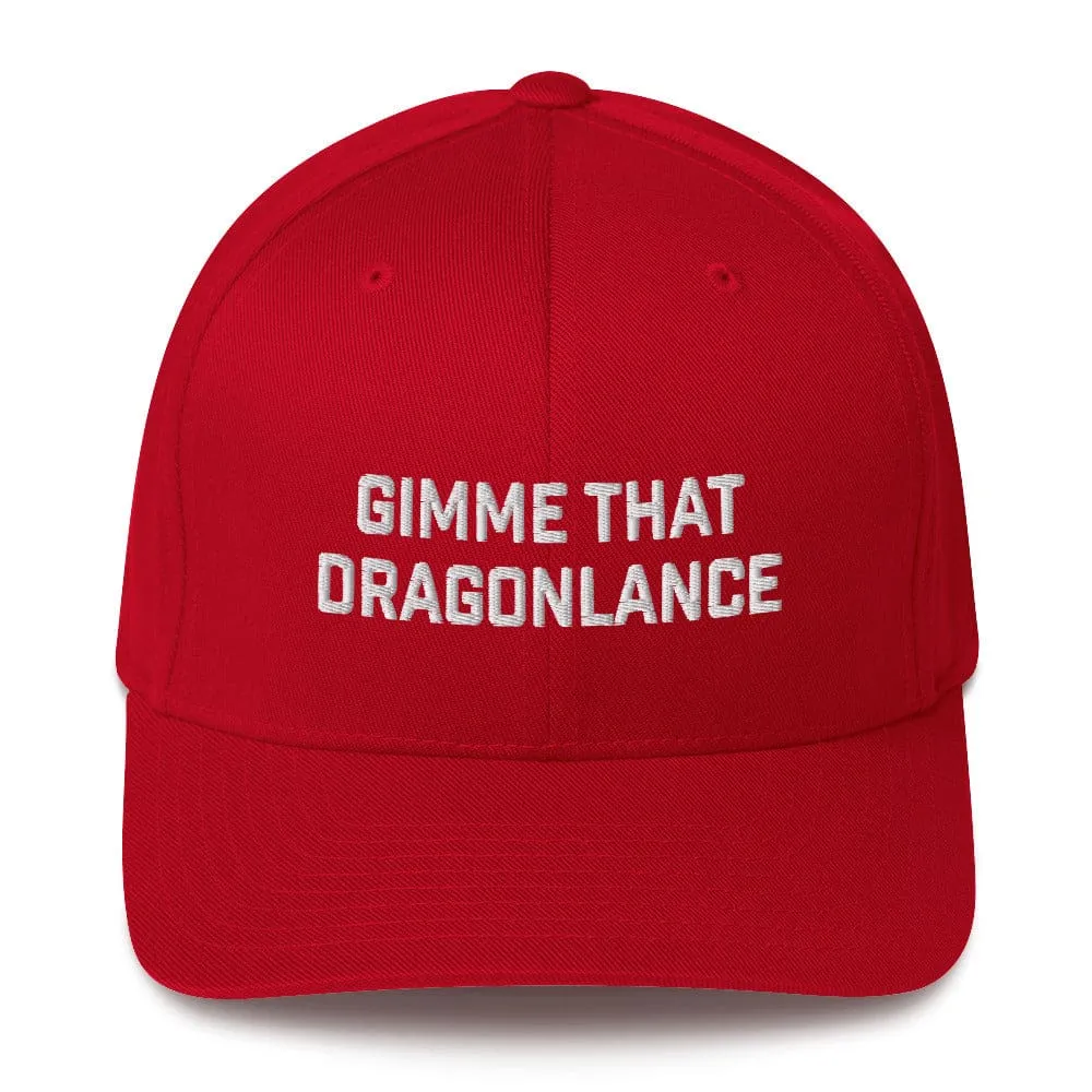 Gimme That Dragonlance Flexfit Structured Twill Cap