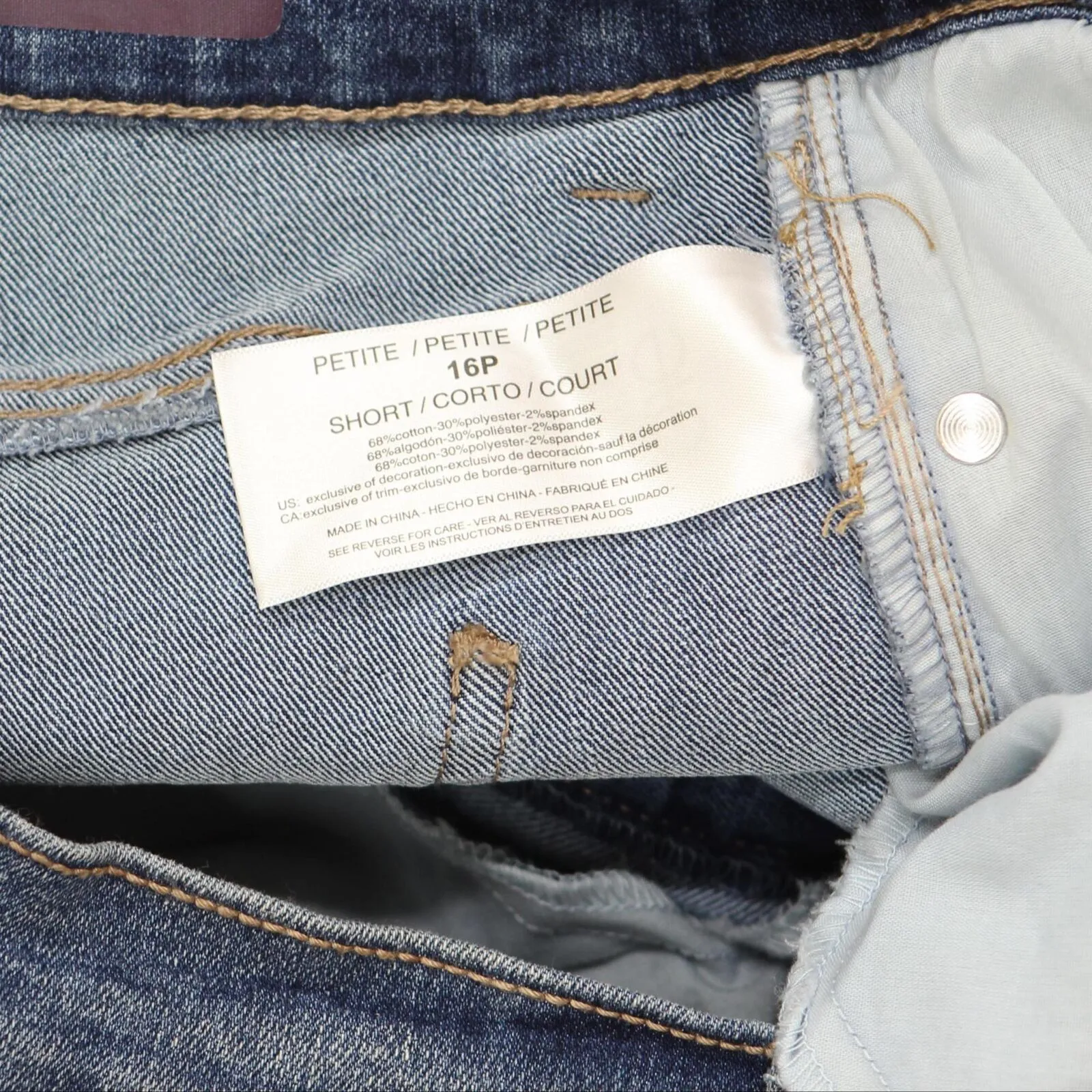 Gloria Vanderbilt Womens Petite Amanda Straight-Leg Jeans 30062701