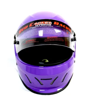 Glossy Purple Helmet SNELL 2020 Approved