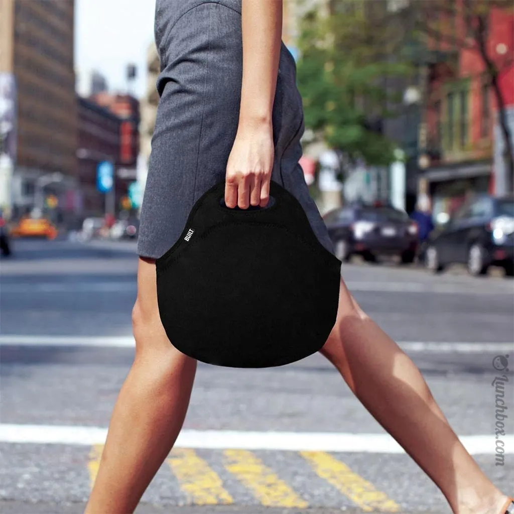 Gourmet Getaway Insulated Lunch Bag - Stealth Black