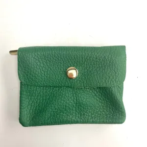 Green Soft Leather Small Purse