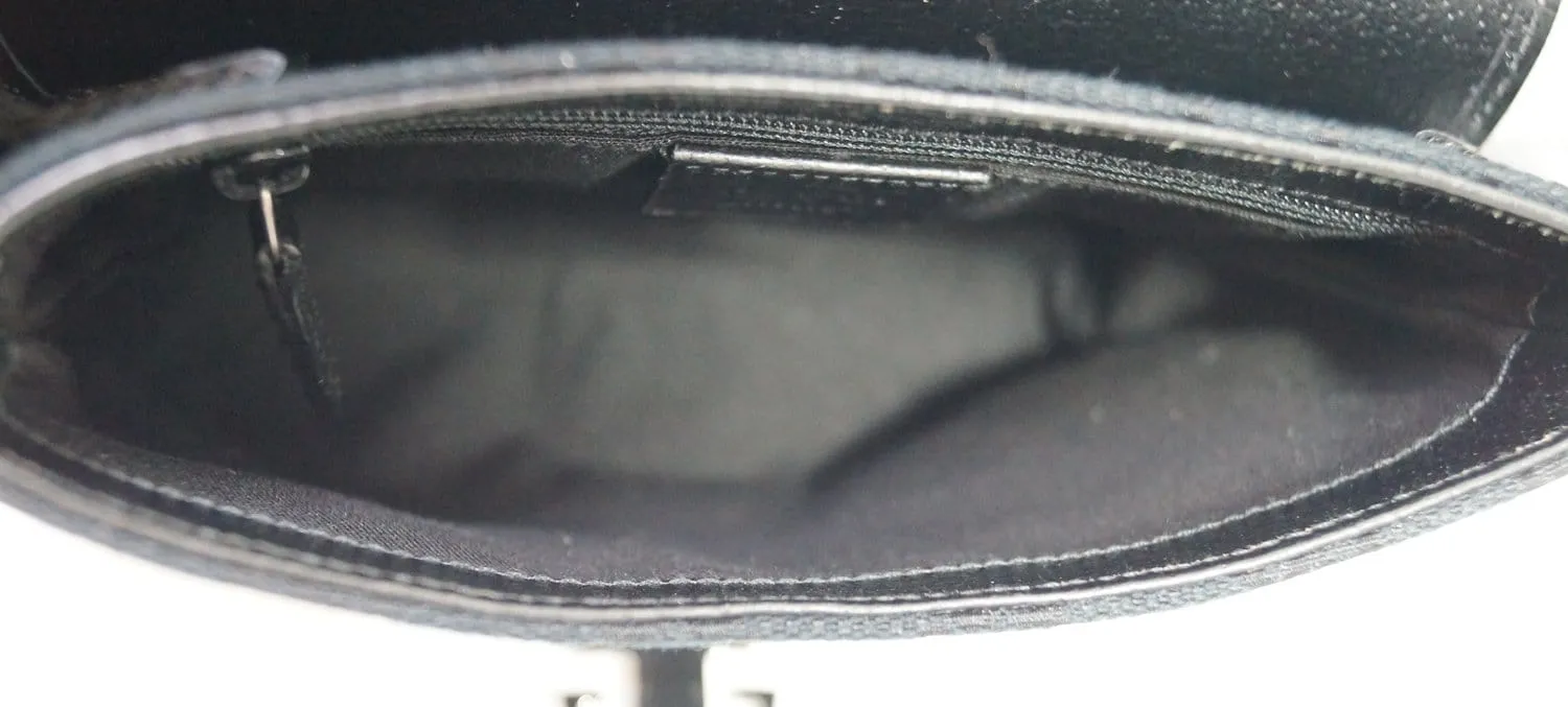 GUCCI GG Monogram Black Waist Bag 131236