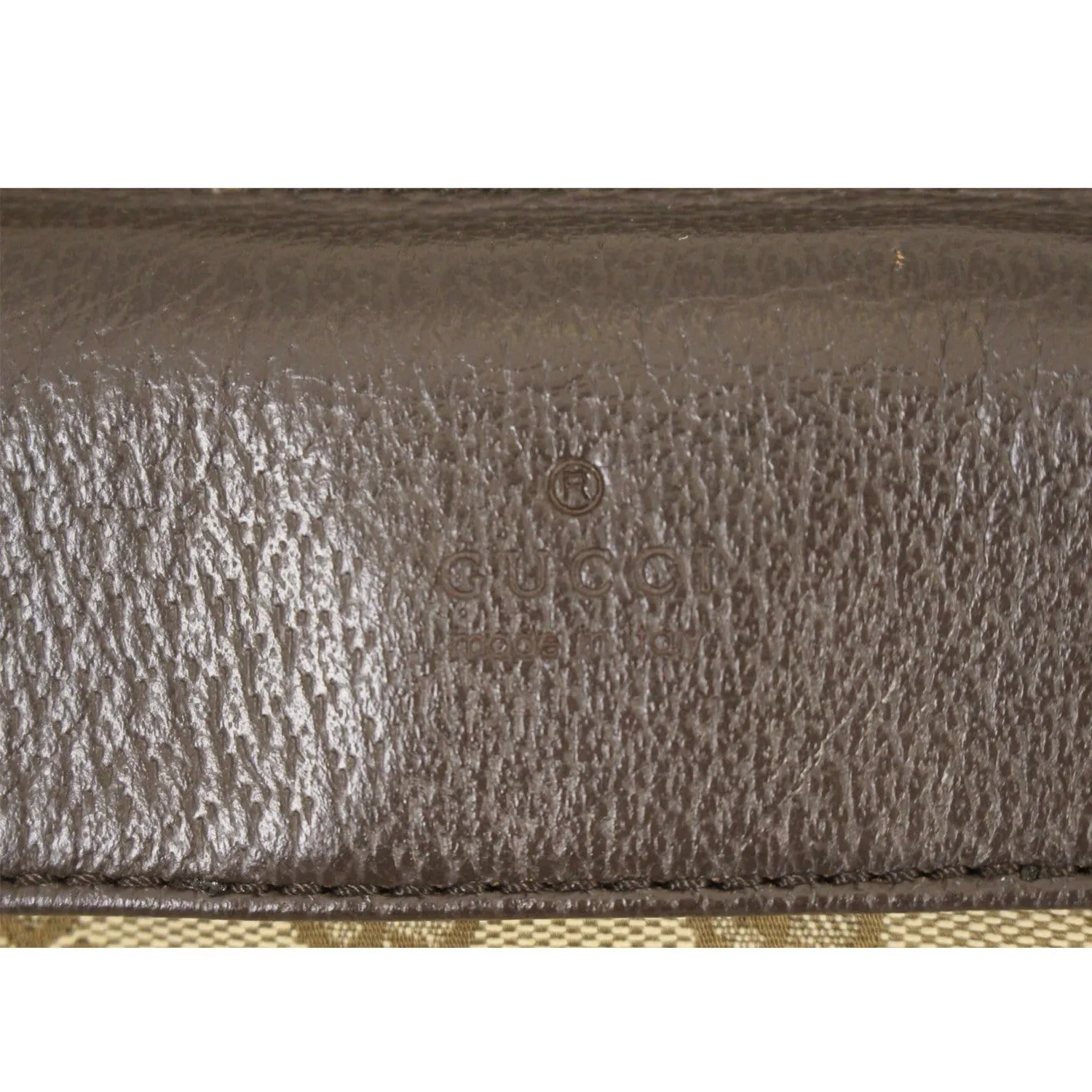 GUCCI Monogram Waist Bum Bag 28566 Brown