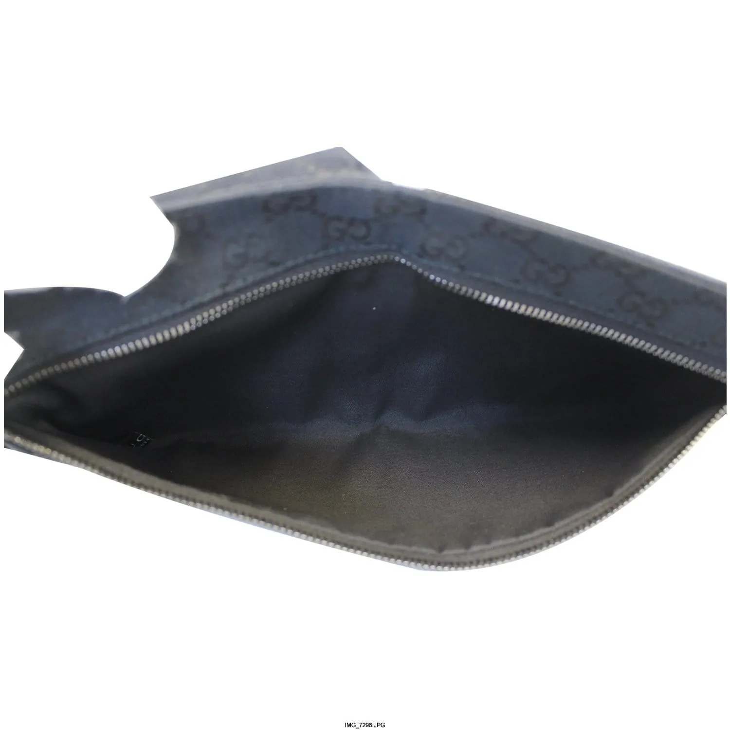 GUCCI Monogram Waist Bum Bag Black 28566