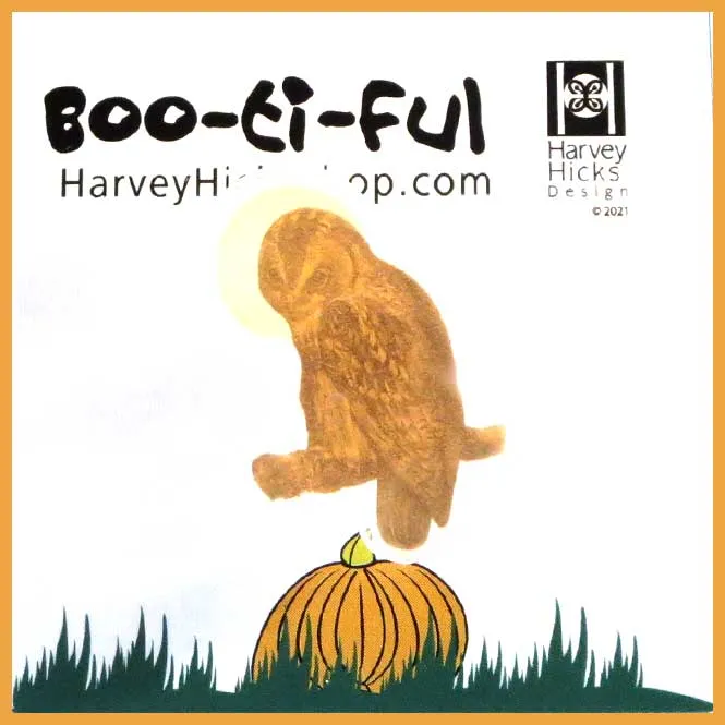 Halloween pin featuring a leaf nose bat, blue