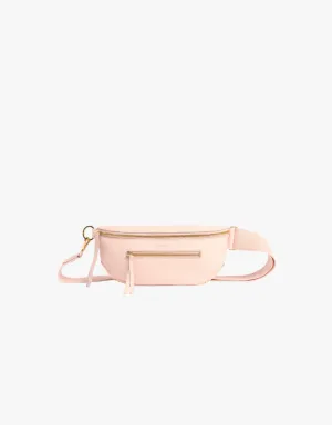 Hammitt Charles Crossbody Medium Belt Bag in Superbloom Pink & Gold