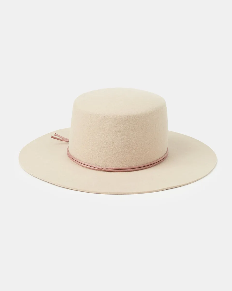 Harlow Boater Hat