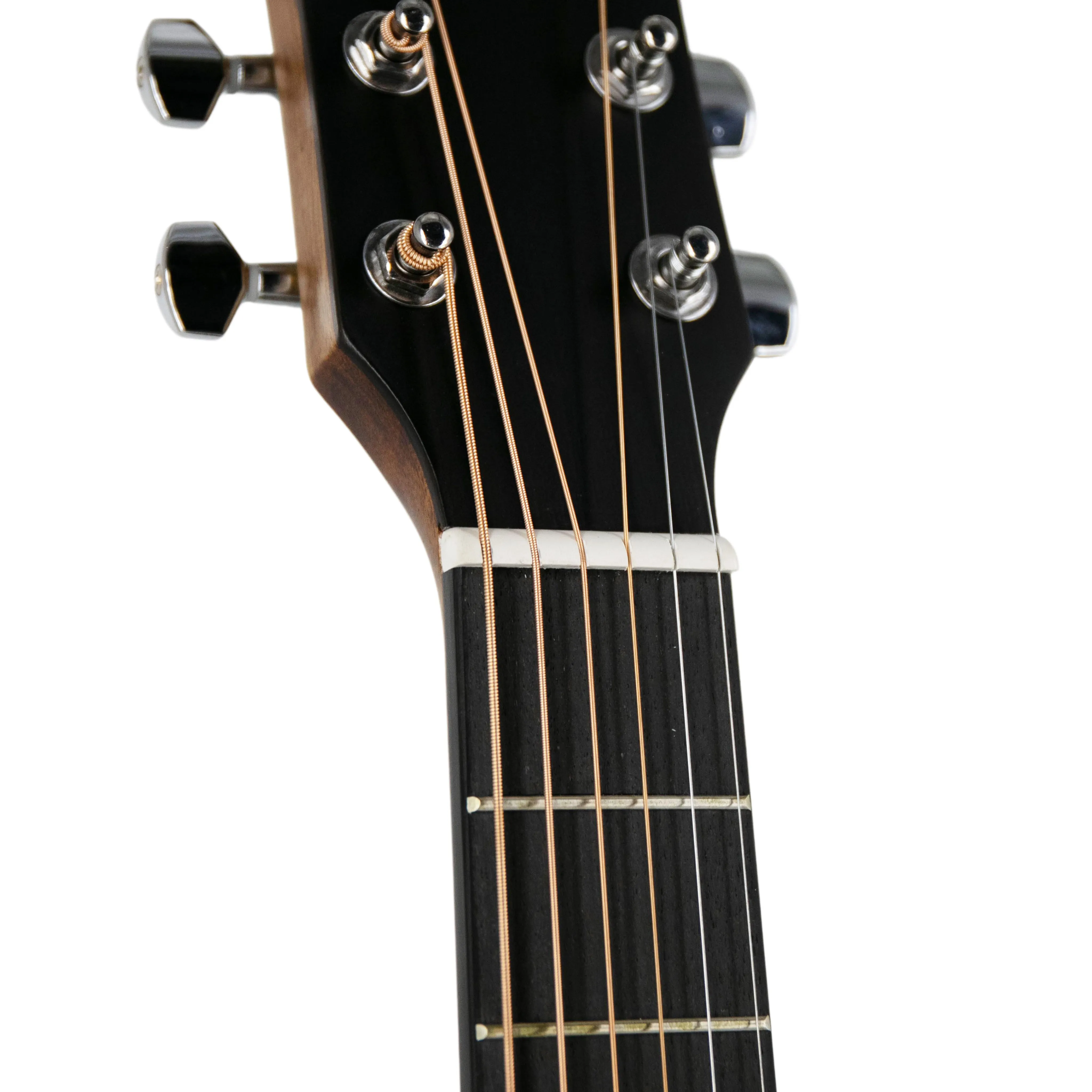 Harmony Foundation Series Terra Petite Dreadnought Acoustic Guitar w/Bag, Natural Satin