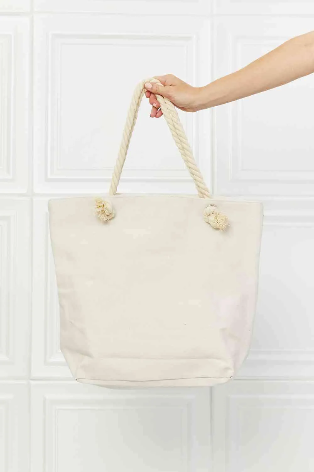 Hazel Blues® |  Justin Taylor Picnic Date Tassel Tote Bag