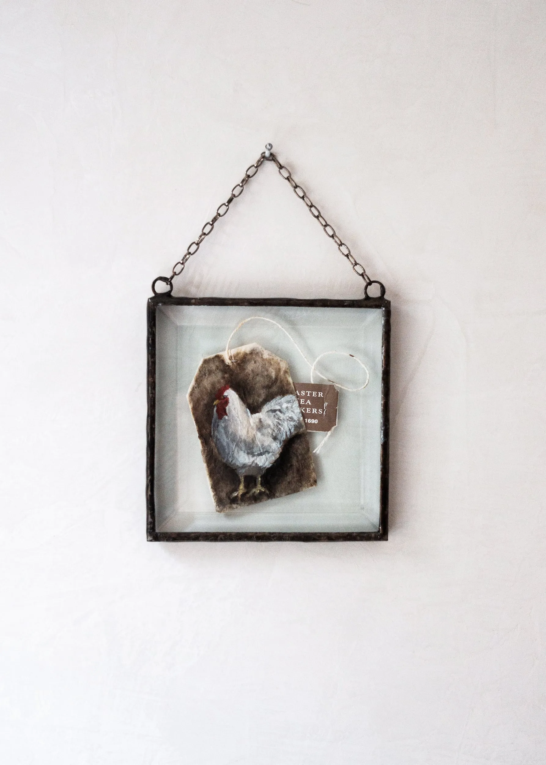 Henrietta Tea Bag Painting