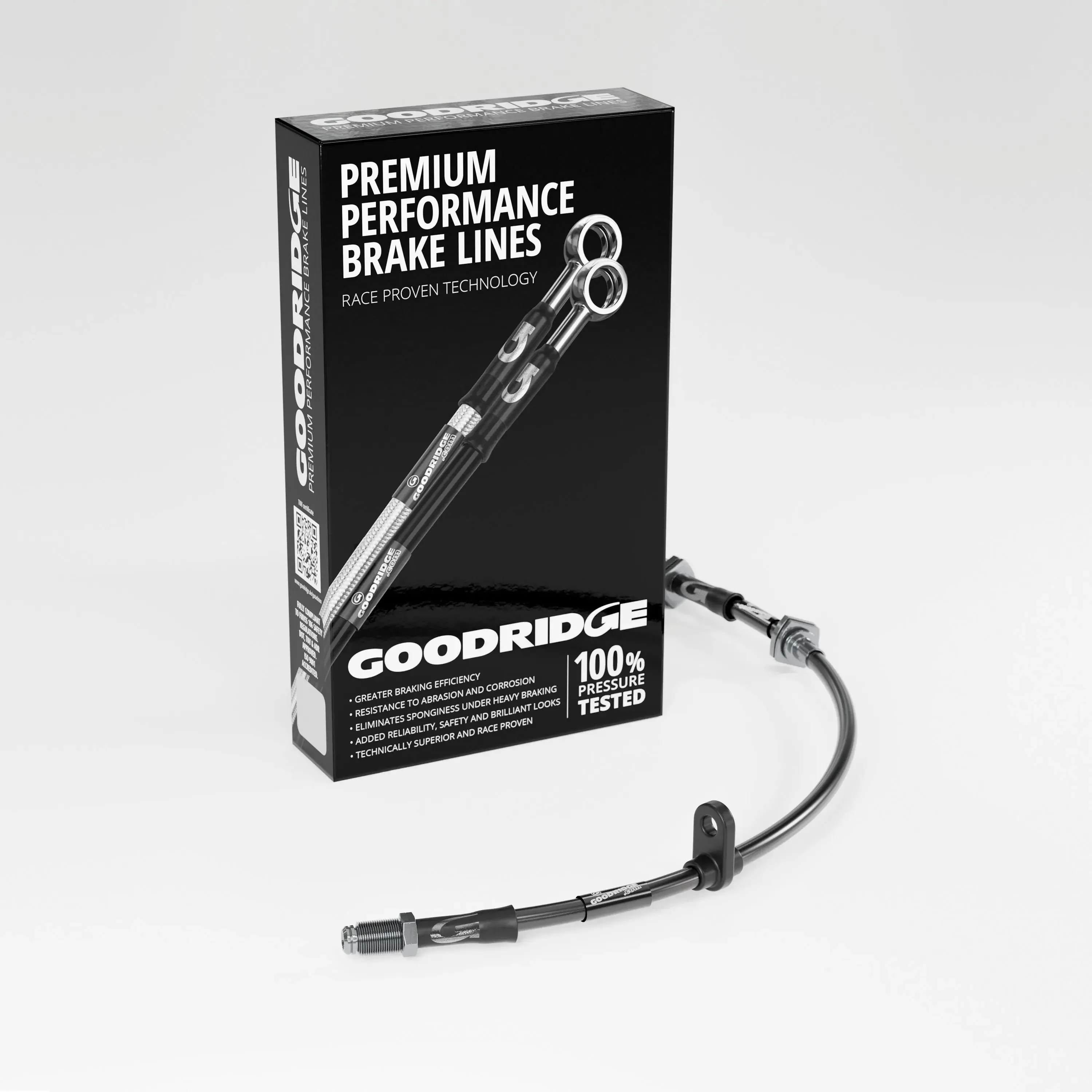 HIGH PERFORMANCE BRAIDED STAINLESS STEEL CLUTCH HOSE KIT FOR JAGUAR XJS V12