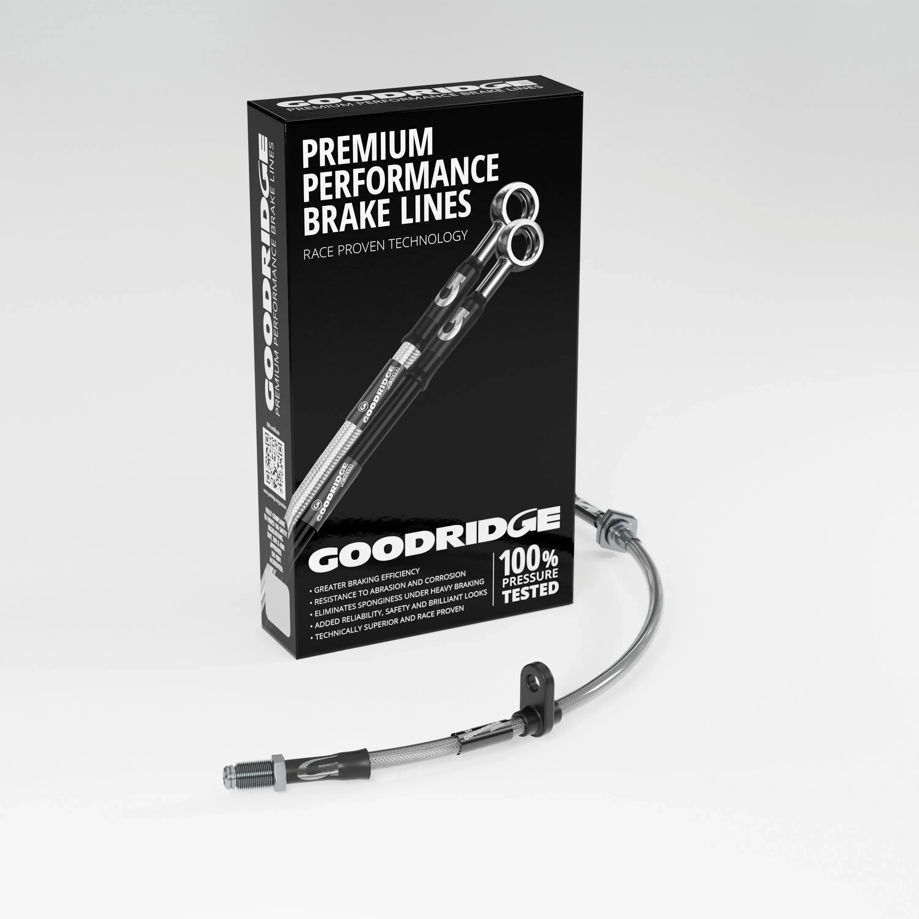 HIGH PERFORMANCE BRAIDED STAINLESS STEEL CLUTCH HOSE KIT FOR JAGUAR XJS V12