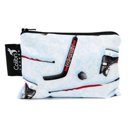 Hockey Reusable Snack Bag - Small