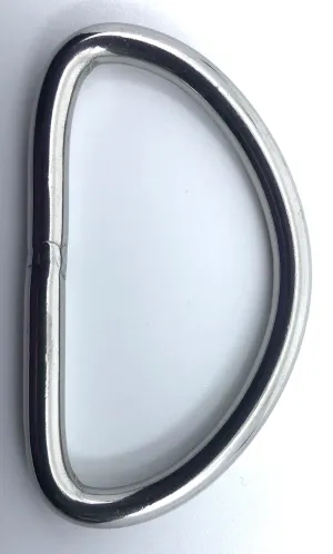 Hollis 2 inch Stainless Steel Low Profile D-Rings