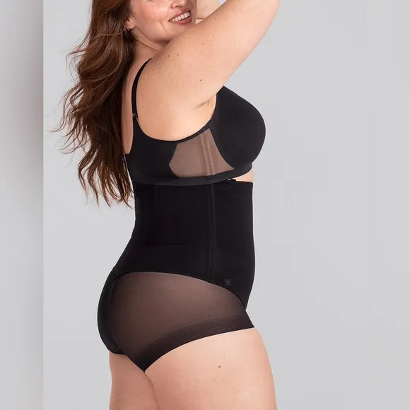 Honeylove SuperPower Brief Women’s 3X Black Shapewear