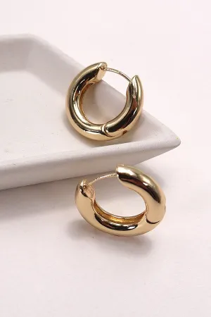 Huggie Hoop Earrings