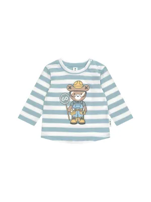 Huxbaby Roadworks Hux Stripe Top