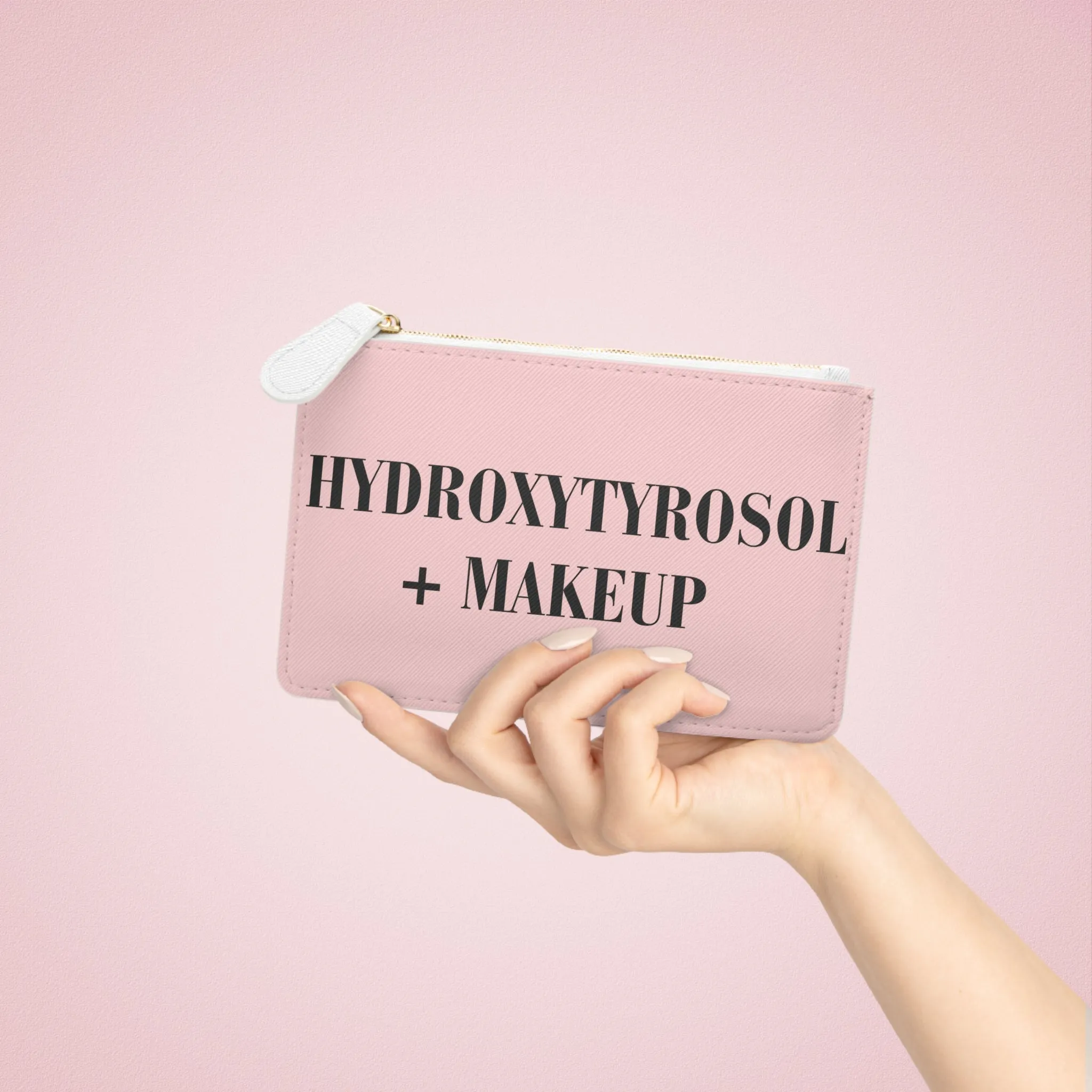 Hydroxytyrosol trees / Olives and roses / Mini Clutch Bag