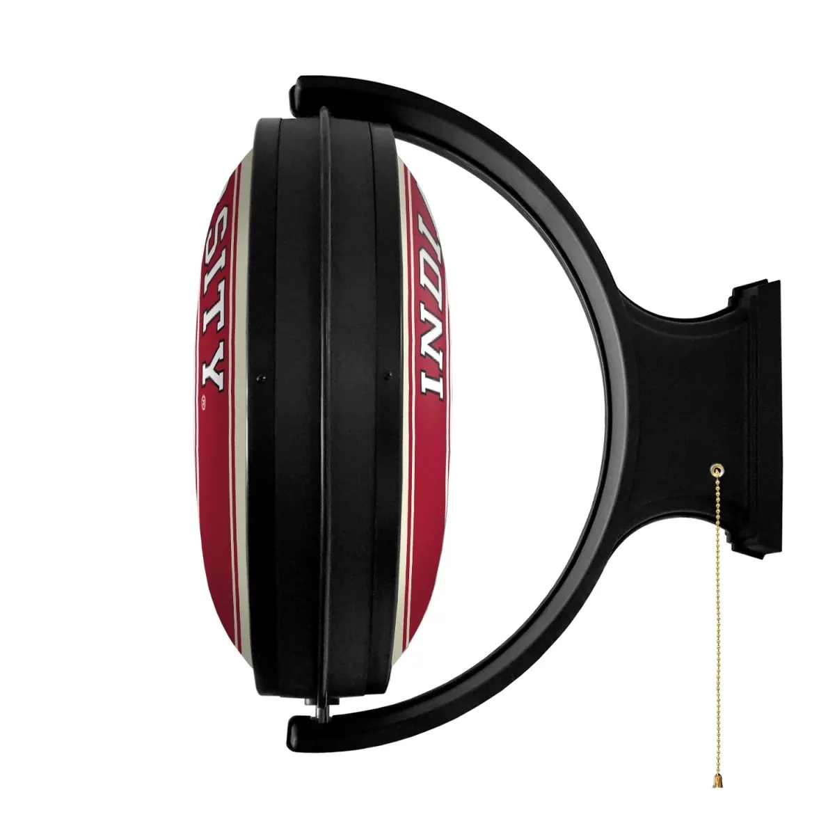 Indiana Hoosiers: Original Round Rotating Lighted Wall Sign