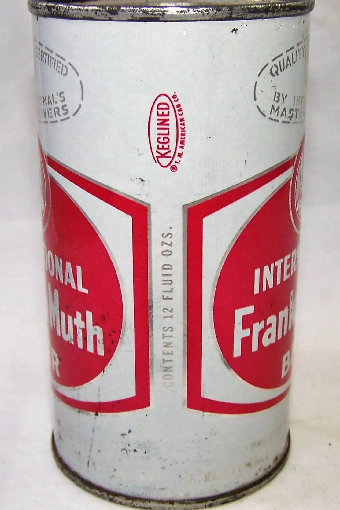 International Franken Muth Beer, USBC 85-20, Grade 1- Sold on 02/19/19