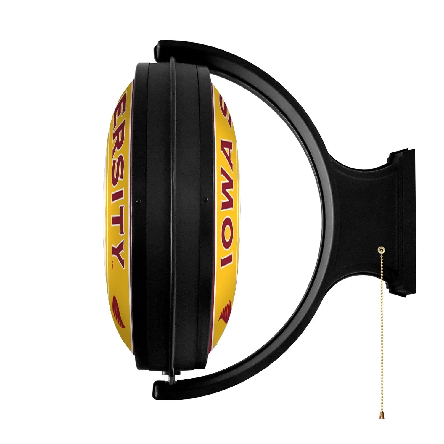 Iowa State Cyclones: Swoop - Original Round Rotating Lighted Wall Sign