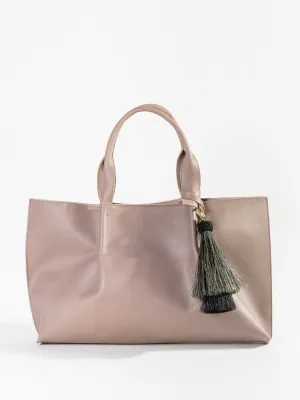 isabel tote - mink