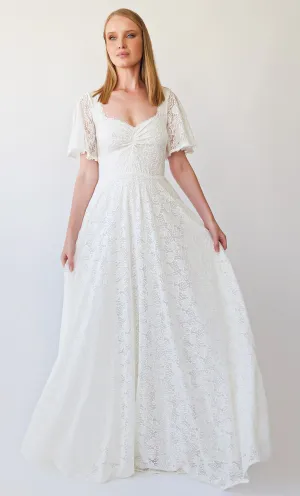 Ivory Sweetheart Dress #1396