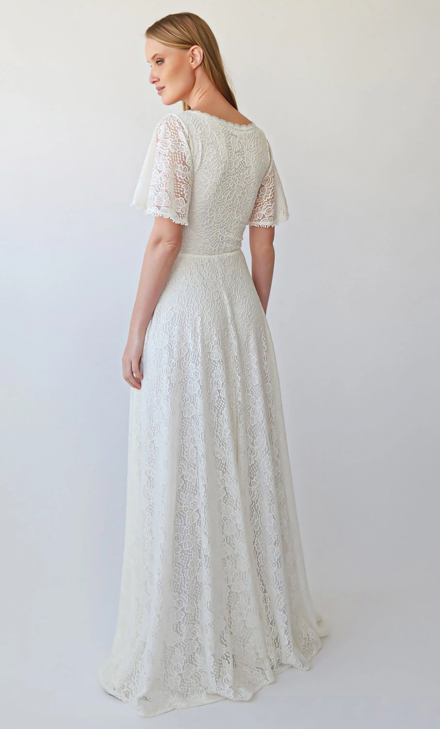 Ivory Sweetheart Dress #1396