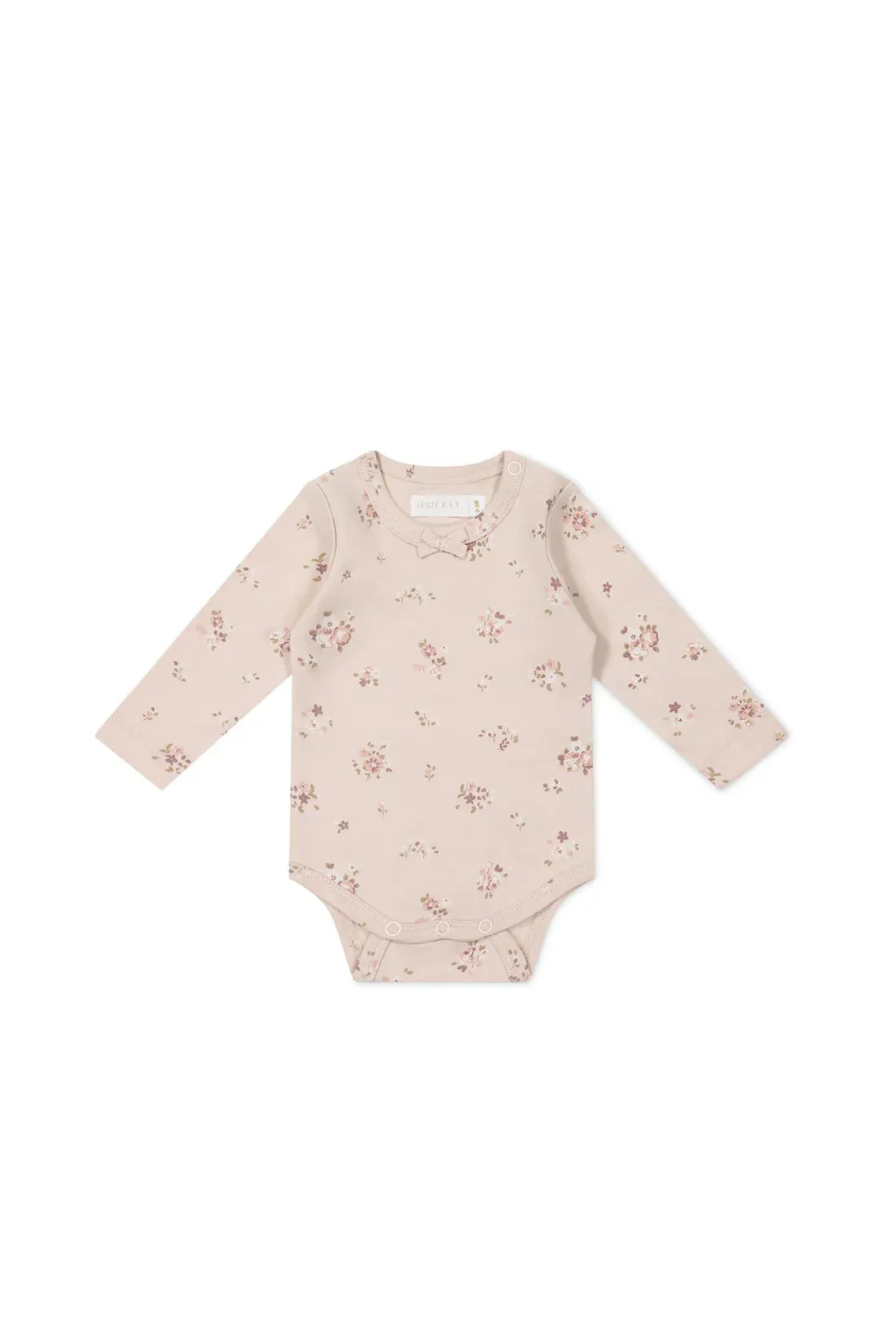 Jamie Kay Long Sleeve Bodysuit - Petite Fleur Soft Peony