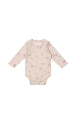 Jamie Kay Long Sleeve Bodysuit - Petite Fleur Soft Peony