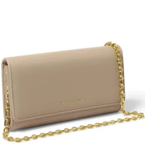 Katie Loxton Rubi Chain Crossbody Purse - Light Taupe