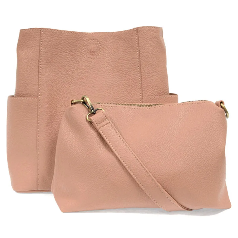 Kayleigh Bucket Bag - Crossbody Bag in a Bag - Monogrammed Tote