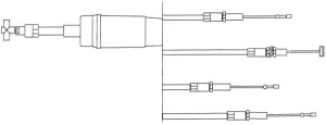 Kimpex Throttle Cable Fits Polaris Part# 7080543