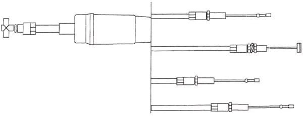 Kimpex Throttle Cable Fits Polaris Part# 7080543
