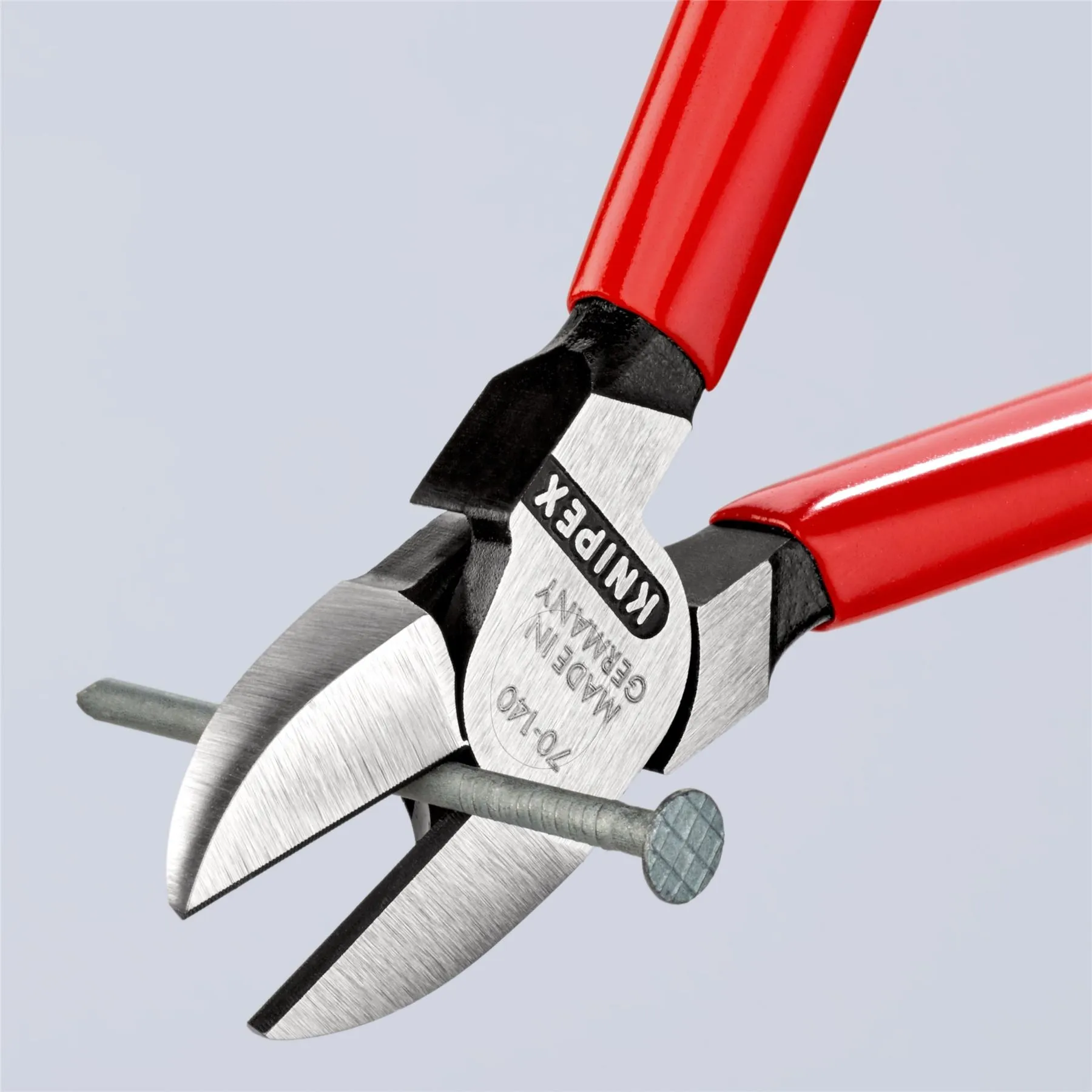 KNIPEX Diagonal Cutting Pliers Side Cutters 140mm Plastic Coated 70 01 140