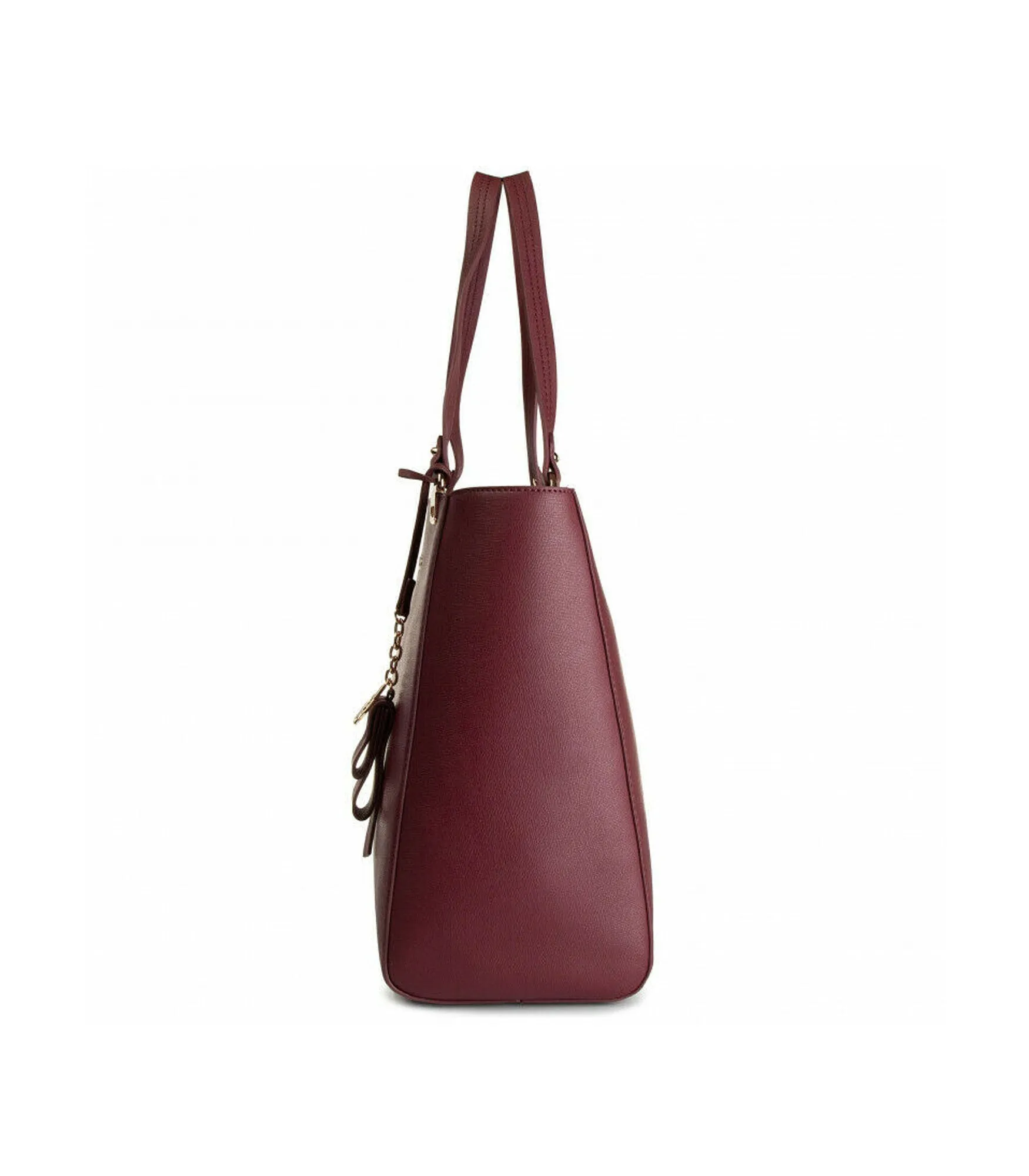 L Tote - Dark Red