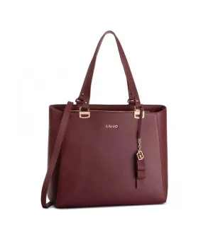 L Tote - Dark Red
