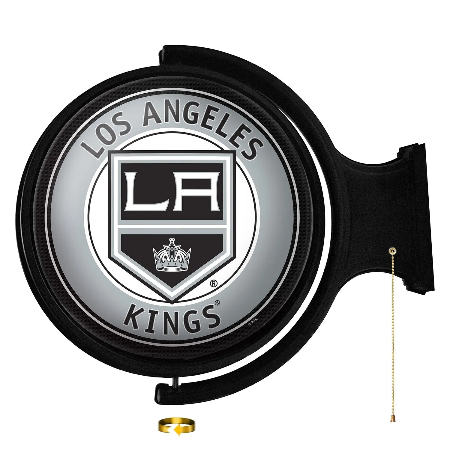LA Kings: Original Round Rotating Lighted Wall Sign