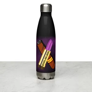 L&S Stainless steel water bottle-PuffPurple