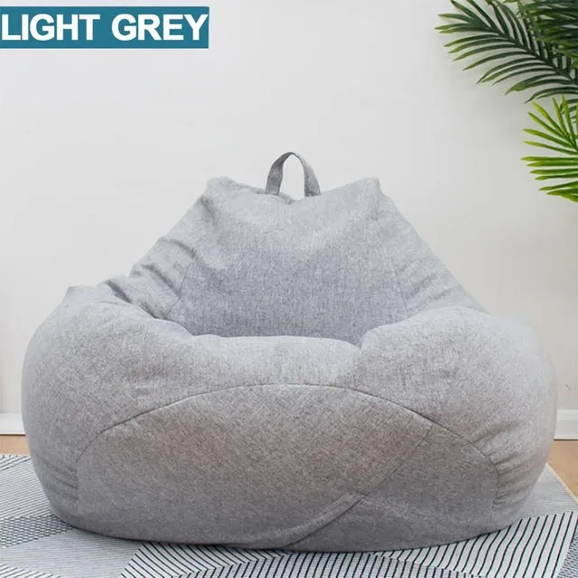 Large Bean Bag Cover Indoor Outdoor Lazy lounger for Adult Kids New HQ