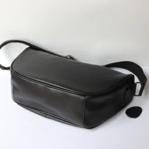 Large-capacity Casual Top Layer Cowhide Soft Belt Cover