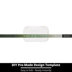 Large Edge Control Side Label Template 129