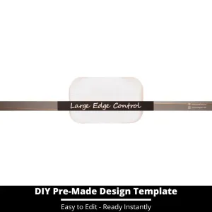 Large Edge Control Side Label Template 2