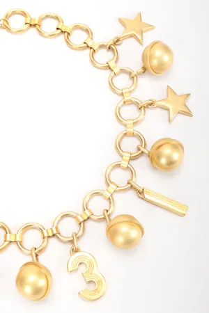 Laurél Star Globe Charm Collar